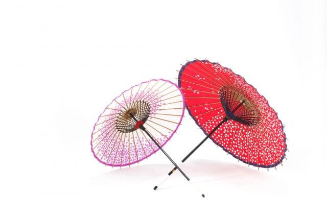 二つの和傘
